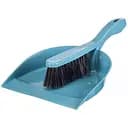 Щетка с совком Idea Home серо-голубая (5171-IH-серо-голубой)