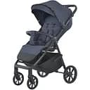 Прогулянкова коляска El Camino ME 1182 Malta Captain Blue з регульованою ручкою, підсклянником та дощовиком