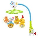 Мобиль на кроватку 6568 ABC-2 музыка, подсветка, 5 режимов разноцветный