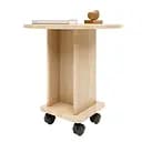 Стіл журнальний Еверест Візит на колесах дуб сонома (EVR-2129)