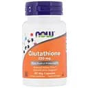 Глутатион Now Foods L-Glutathione 250 мг 60 вегетарианских капсул
