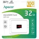 Карта пам'яті APACER microSDHC 32GB R100 V10 A1 (AP32GMCSH10UB-RA)