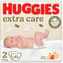 Подгузники Huggies Extra Care 2 (3-6 кг), 82 шт.