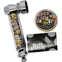 Трубка курильна + гриндер для подрібнення тютюну HL-YD-305 Рік та Морті Silver (16623)