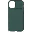Чохол Carbon для iPhone 11 Pro Camera Air Case із захистом камера Green