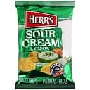 Чипси Herr's картопляні зі смаком сметани і цибулі 28 г