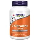 Амінокислота Now L-Citrulline 750 мг 90 вегакапсул