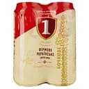 Пиво Перша приватна броварня Бочкове, светлое, 4.3%, ж/б, 4 шт. по 0,5 л