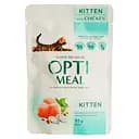 Вологий корм для кошенят Optimeal з куркою 85 г