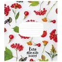 Зошит учнівський The colors of happiness Школярик 012-3230L-5 у лінію 12 аркушів