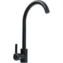 Змішувач кухонний Platinum 7990 NEST поворотний одноважільний з нержавіючої сталі антрацит (SP000039112)