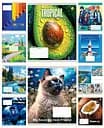 Зошити учнівські 24 аркуша лінія Тверда ТЕ42301 Мікс1, 20 шт. в упаковці