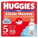 Подгузники-трусики для мальчиков Huggies Little Movers Pants 5 (12-17 кг) 102 шт.