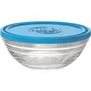 Контейнер Duralex Lys Carre 500 мл прозорий із синім (9065AM12)