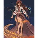 Картина по номерам ArtCraft Несокрушимая ©LIEN_ILLUSTRATION 10076-AC 40х50 см