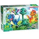 Пазл детский Динозаврыки 88250, 24 крупных элемента