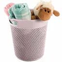 Корзина Ucsan Drop кругла 12 л пурпурно-рожева (108502.1)