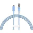 Кабель Baseus Explorer Series Fast Charging Cable with Smart Temperature Control Type-C to iP 20W 1 м голубой