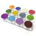 Набір гліттеру для біо-тату №2 Базовий Fresh Tattoo gliset-2, 12 кольорів