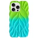 Чохол Epik TPU Leaf для Apple iPhone 16 Pro Max 6.9 Green/Aqua