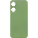 Чехол Silicone Cover Lakshmi Full Camera (A) для Oppo A58 4G Зеленый / Pistachio