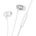 Навушники вакуумні Hoco M110 Jack 3.5 сріблястий