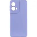 Чехол Silicone Cover Lakshmi Full Camera (AA) для Motorola Moto G85 Сиреневый / Dasheen
