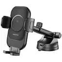 Автотримач із зарядним пристроєм Borofone BH203 Blue Charm Wireless 15W