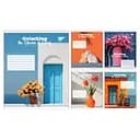 Тетради ученические 36 листов линия Yes Charm of Colors, 15 шт. в упаковке