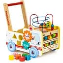 Игрушка толкатель Ecotoys Скорая помощь