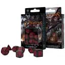 Набір кубиків Dragons Onyx Dice Set , 7 шт. (SDRA05)