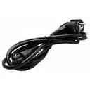 Шнур сетевой к ноутбуку TCOM 3x0.75 мм 1.8 м черный