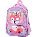 Рюкзак FG240502007A практичний і компактний з одним відділенням на блискавці, двома зовнішніми кишенями рожевий