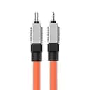 Кабель PD Baseus CoolPlay Series Fast Charging Cable Type-C to iP 20W 2 м помаранчевий CAKW000107