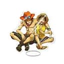 Акриловая фигурка Ван Пис Луффи и Эйс One Piece Luffy and Ace 10 см