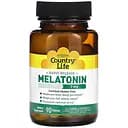 Натуральна добавка Country Life Melatonin 3 мг 90 пігулок