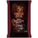Шоколад чорний Delice D'or P512 блок 1.2 кг