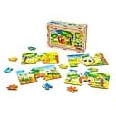 Детский деревянный пазл Фрукты 4 в 1 Puz-84681, 80 элементов