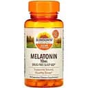 Аминокислота Мелатонин Sundown Naturals 10 мг 90 капсул