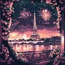 Набор для росписи по номерам Яркая ночь, Ideyka, 30x30 см, КНО3670