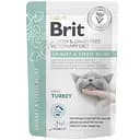 Вологий корм для котів Brit VetDiet GF Urinary and Stress Relief з індичкою 85 г