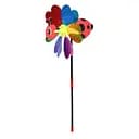 Детский вертушок "Солнышко" MR 1353-5 цветок диаметром 20,5 см, палочка 38 см
