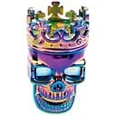 Гриндер для измельчения табака D&K Череп в короне DK-5067-B Rainbow (15770)