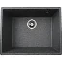 Гранітна мийка для кухні Platinum 5444 Oasis матова мікс