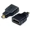 Перехідник Atcom microHDMI male тато HDMI female мама адаптер