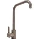 Смеситель кухонный Platinum KT 11 (3008B-FH) поворотный однорычажный из нержавеющей стали дюна (SP000041086)