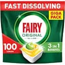 Капсулы для посудомоечных машин Fairy Original Все-в-1 Лимон 100 шт.