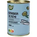 Оливки Повна Чаша зеленые фаршированные анчоусами 290 г (702567)
