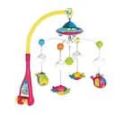 Музыкальная карусель НЕ 0304 с проекцией и пультом, 4 подвески разноцветный