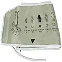 Манжета Lux 22-42 см с одной трубкой для автоматических и полуавтоматических тонометров Microlife белая